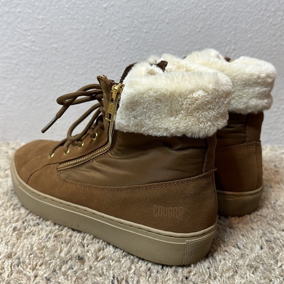 Cougar Dublin brown suede waterproof boots size 10 - Picture 6 of 9